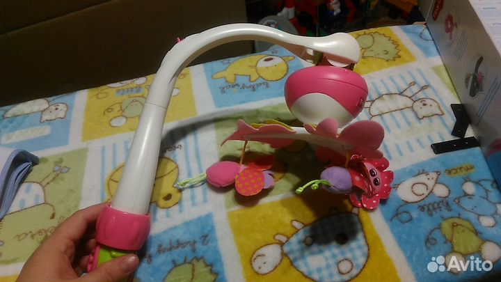 Мобиль+погремушка-подвеска