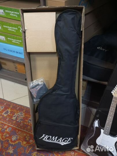 Homage электрогитара полный комплект
