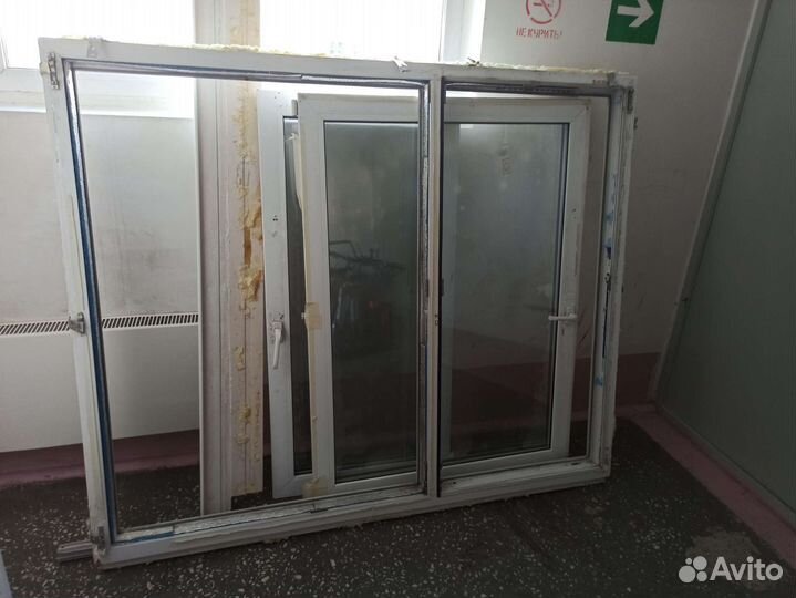 Отдам бесплатно окно пластиковое бу