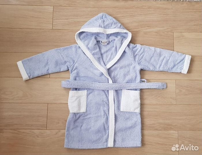 Махровый халат Cleanelly р.30 (116-122 см)