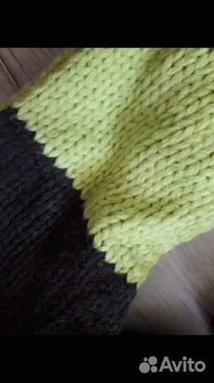 Комплект шапка, шарф, варежки на 1-1.5г