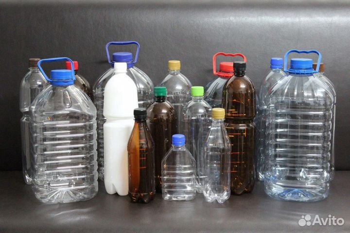 Пэт Бутылки 0.5л, 1л, 1.5л, 2л, 3л, 5л. Доставка