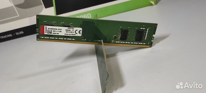 Оперативная память ddr4 2x4 gb Kingston