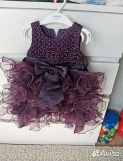 Платье для девочки 68 74