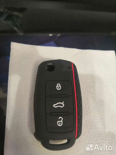 Силиконовый чехол на ключи VAG