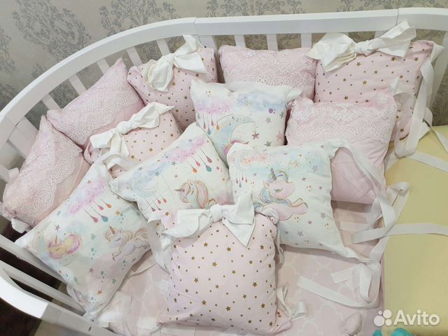 Бортики в кроватку