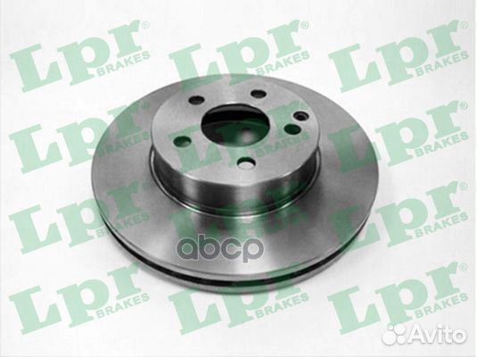 M2056V Диск тормозной mercedes W204/W212 09- пе