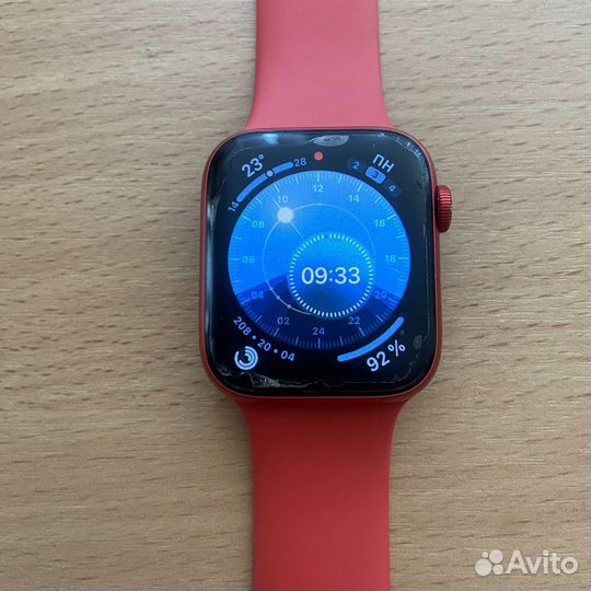 Apple watch s6 44mm product(RED)