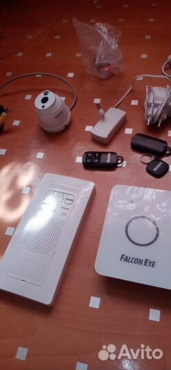 Комплект сигнализаций и видеодомофон