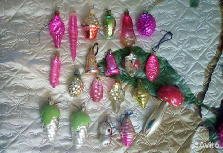 Елочные игрушки СССР