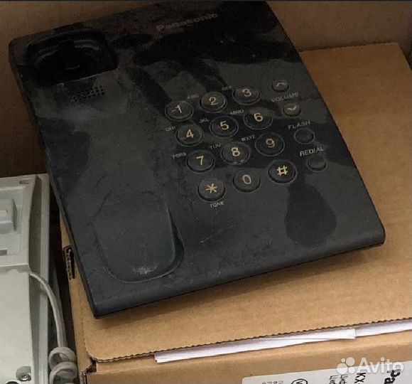 Телефон Panasonic KX-TS2350RUB