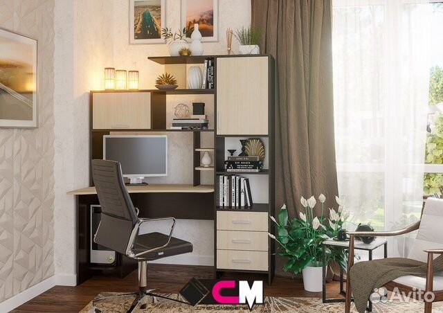 Стол компьютерный № 6 (см)