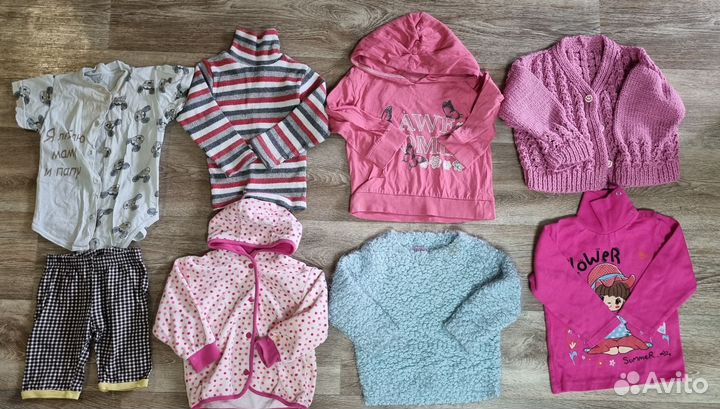 Вещи пакетом одежда для девочки 80р