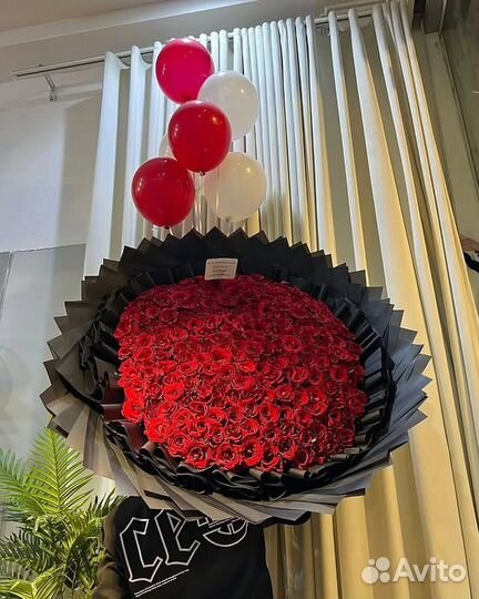 101 Роза 70 см с доставкой