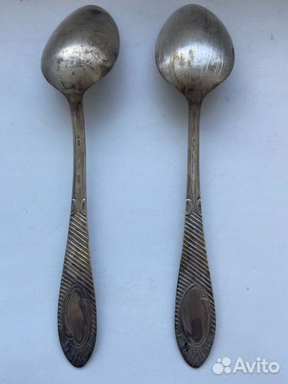 Серебряные столовые ложки