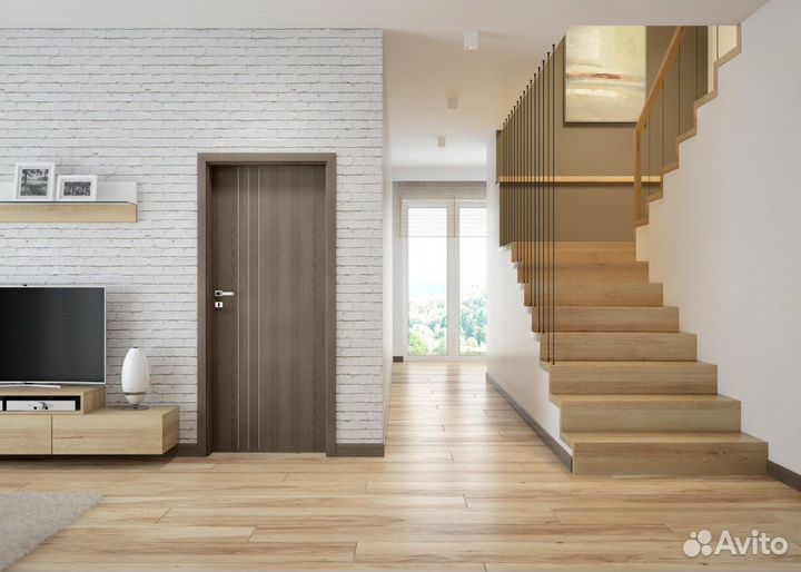 Двери межкомнатные новые с установкой