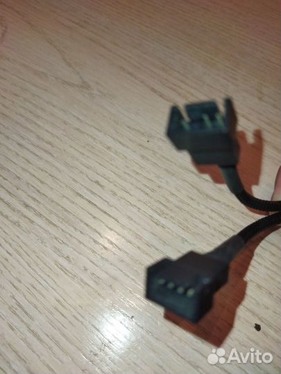 Кабель разветвитель-удлинитель для кулеров вентил