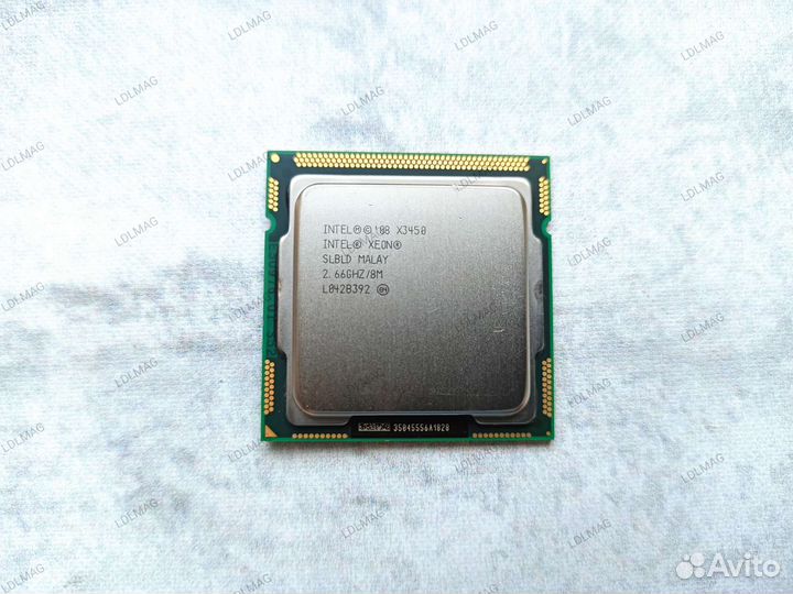 Intel Xeon X3450 сокет 1156