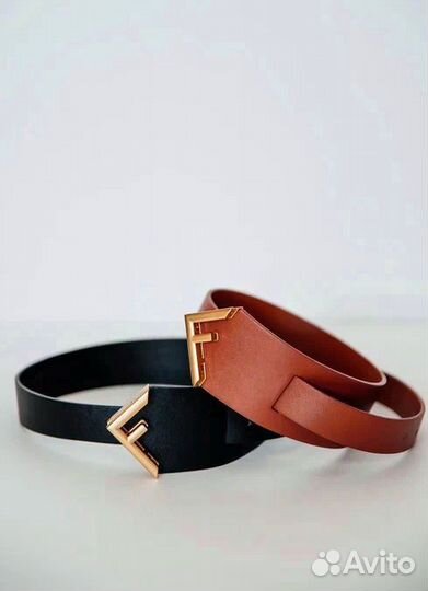 Fendi ремень чёрный