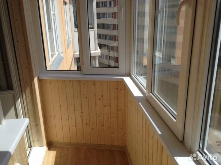 Комплексное остекление и отделка