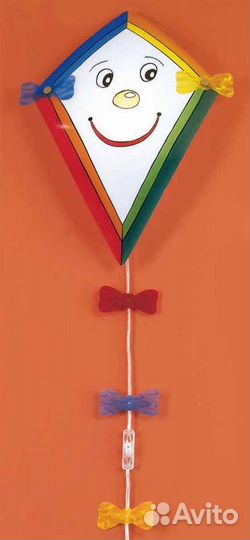 Детский потолочный светильник воздушный змей Jeff