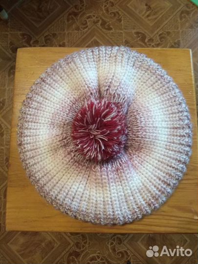 Берет-шапка женская зима