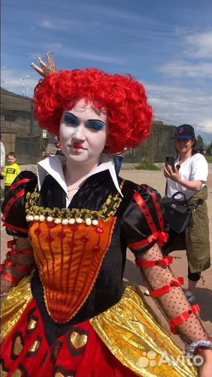 Прокат Аренда Костюм Платье Королева Червей Алиса