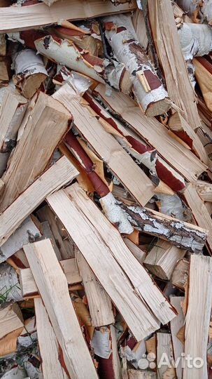 Дрова березовые колотые