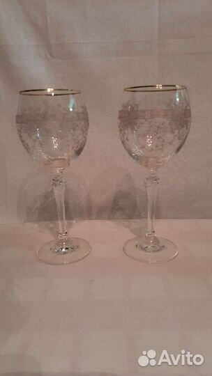 Фужеры Богемия. 2шт