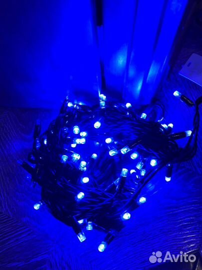 Гирлянда каучуковая уличная 10 12 20 м