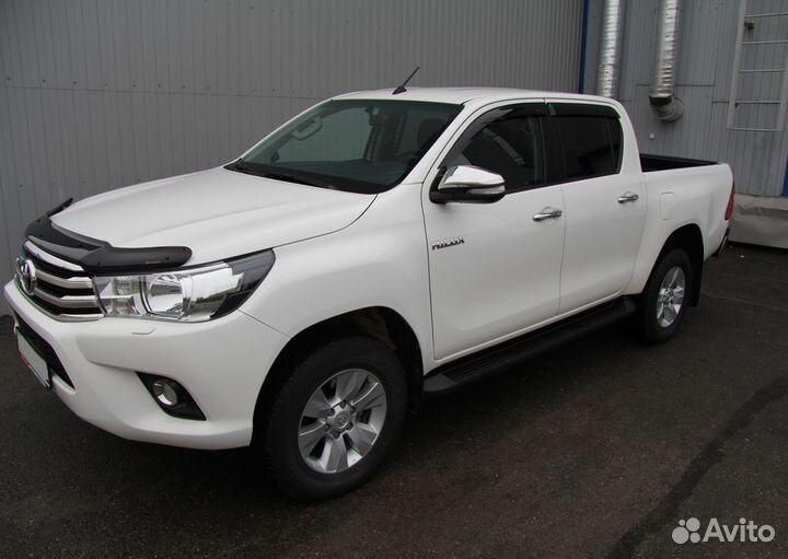 Пороги / подножки toyota hilux