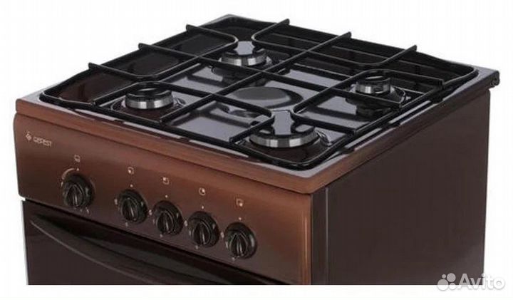 Газовая плита gefest 3200-08 К19, коричневый
