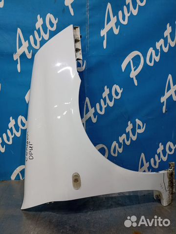 Рено Симбол Клио крыло переднее правое белое