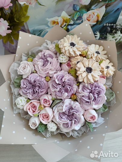 Зефирные букеты на заказ