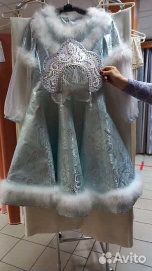 Костюм снегурочки для взрослых