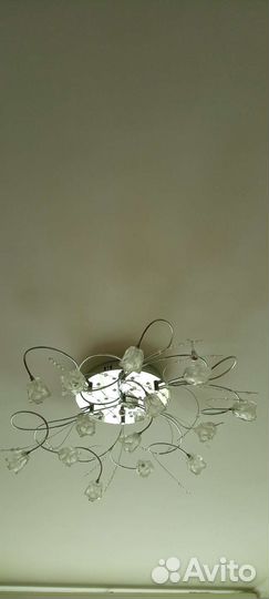 Люстра потолочная бу