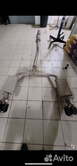 Выхлопная система KIA optima 3 двигатель 2.4