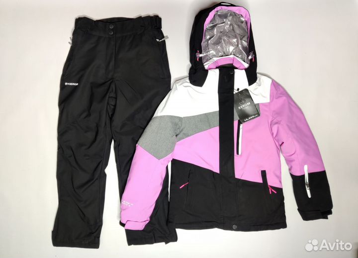 Новый зимний горнолыжный костюм Kerom 134 146