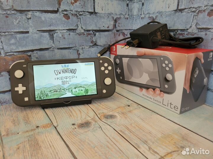 Nintendo switch lite 128+32gb. Atmosphere