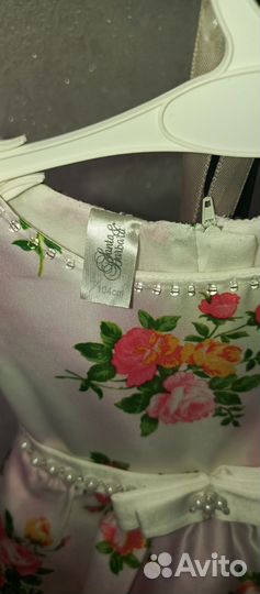 Платье для девочки 104 110 праздничное