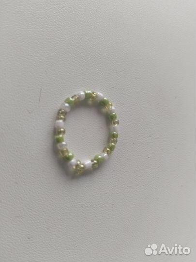 Колечки из бисера