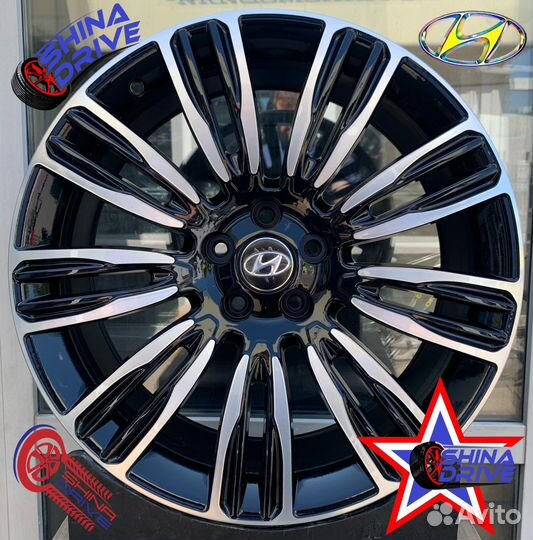 Диски Pincer Hyundai R20 5x114,3 Black Groove