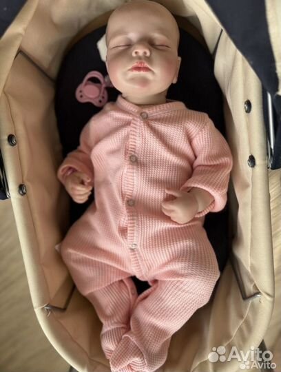 Кукла реборн силиконовая 50см