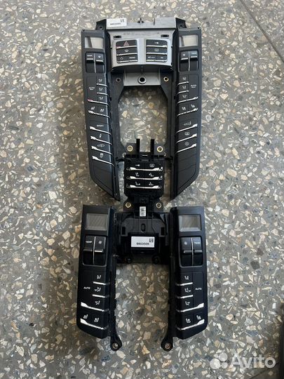 Блок кнопок панель управлиния porsche panamera 970