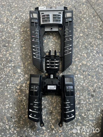 Блок кнопок панель управлиния porsche panamera 970