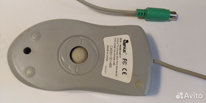 Мышка PS/2 с шариком, для компьютера