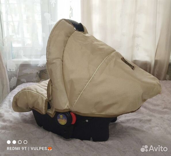 Автокресло переноска 0+ с вкладышем