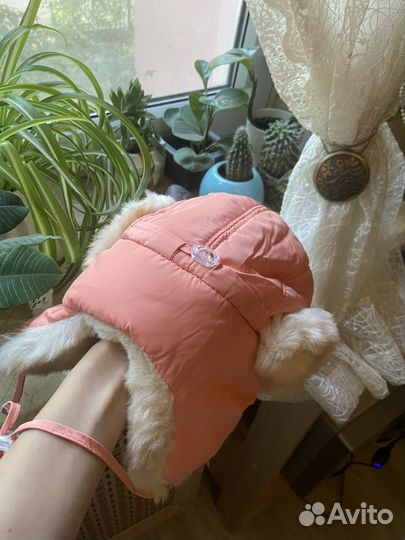 Шапка ушанка детская