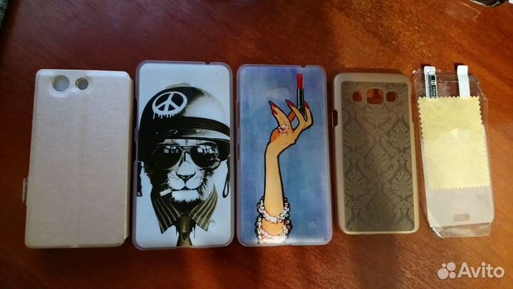 Задние панели, защитные стёкла на iPhone 5 и др