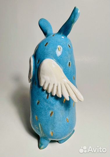 Зайка-ангелочек с малышом